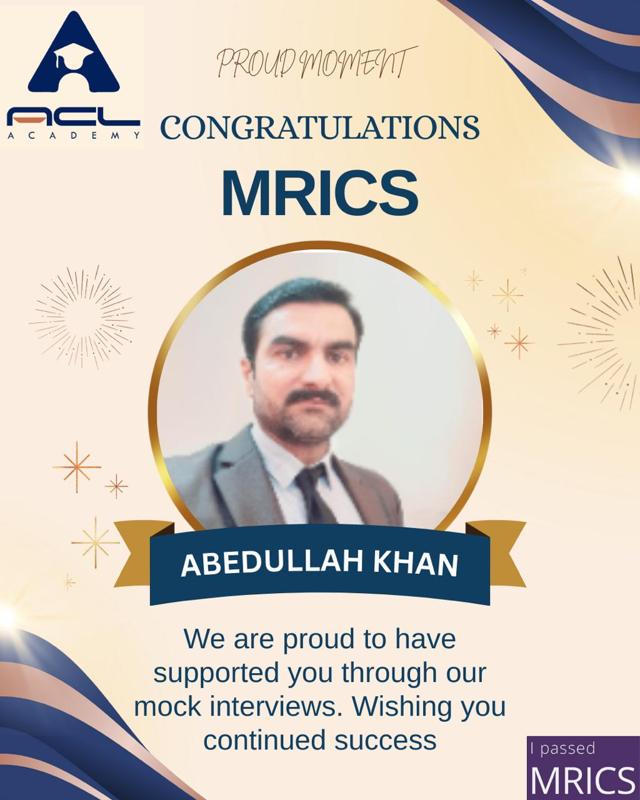 ACL Academy RICS APC Testimonial 2